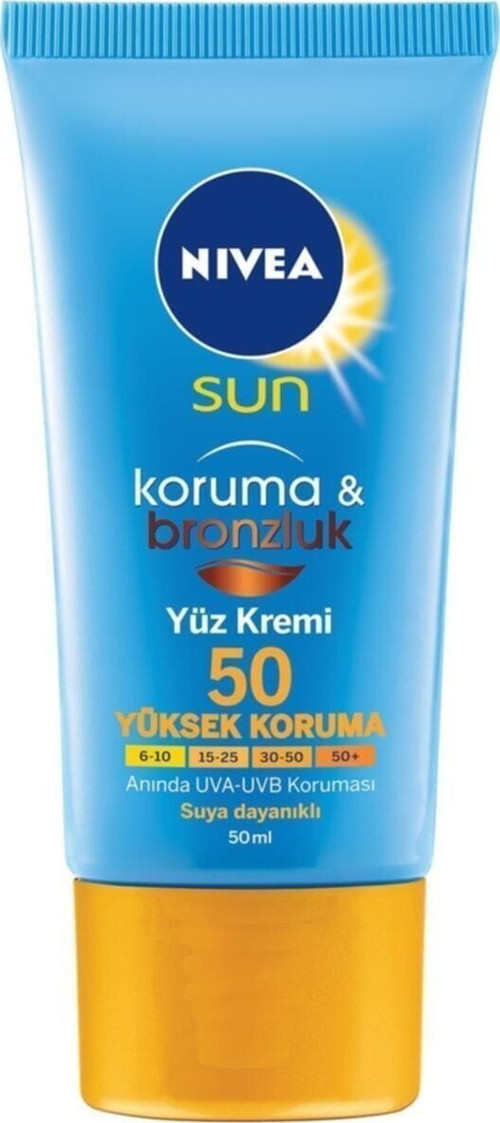 Sun Koruma&bronzluk Yüz Kremi 50 50 Ml