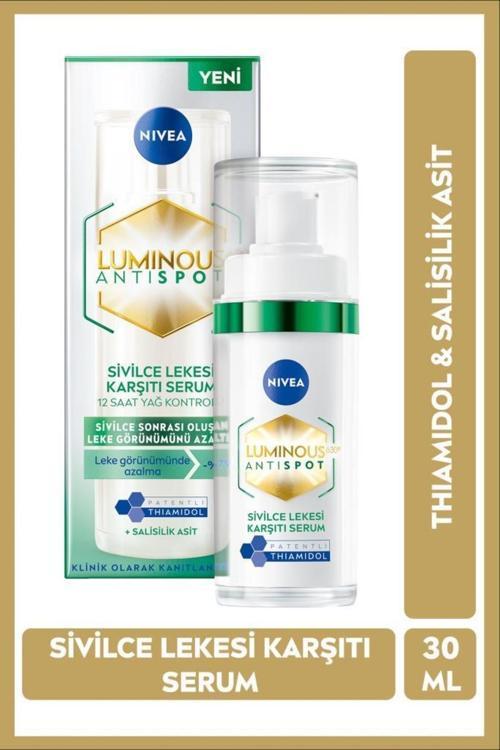 Luminous630 Lekesi Karşıtı Serum 30ml, Salisilik Asit Hyaluronik Asit, Yağlı Ciltler