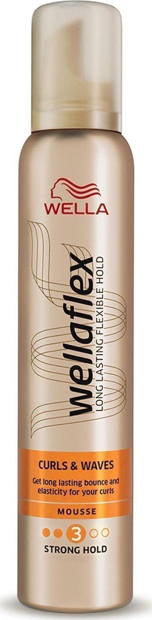 Wellaflex Curls & Waves Strong Hold Saç Köpüğü - 200 Ml
