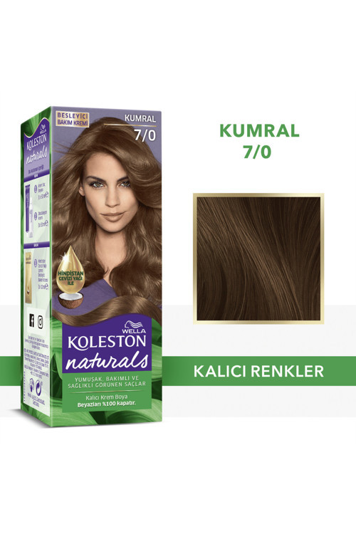 Naturals Saç Boyası 7/0 Kumral