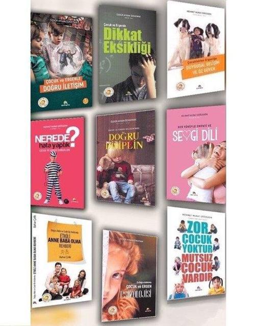Uzman Eğitimci Gözüyle Çocuk ve Ergen Gelişim Seti - 9 Kitap Takım
