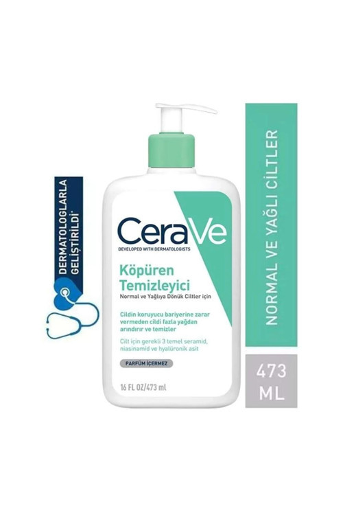 Foaming Cleanser Köpüren Temizleyici Normal & Yağlı Cilt 473 ml