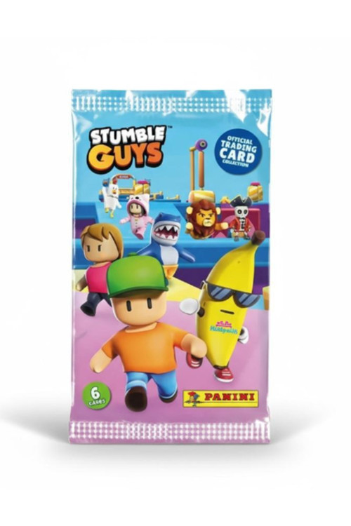 Stumble Guys Resmi Kart Paketi - Panini 6 lı Koleksiyon Kartı