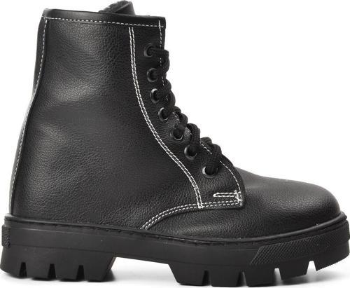 Arz 2301002-F Siyah İçi Kürklü Fermuarlı Çocuk Bot