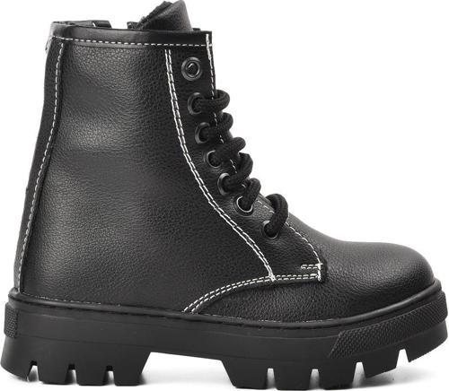 Arz 2301002-P Siyah İçi Kürklü Fermuarlı Çocuk Bot