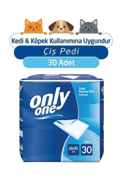 Kedi Köpek Çiş Pedi 60x90 Cm 30 Adet