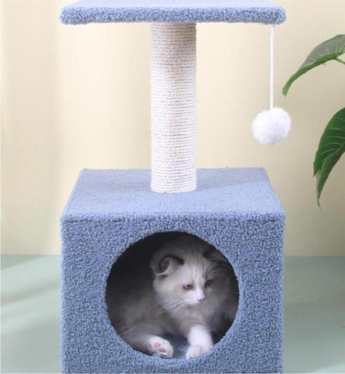 Stepli Yuvalı Kedi Tırmalaması Gri