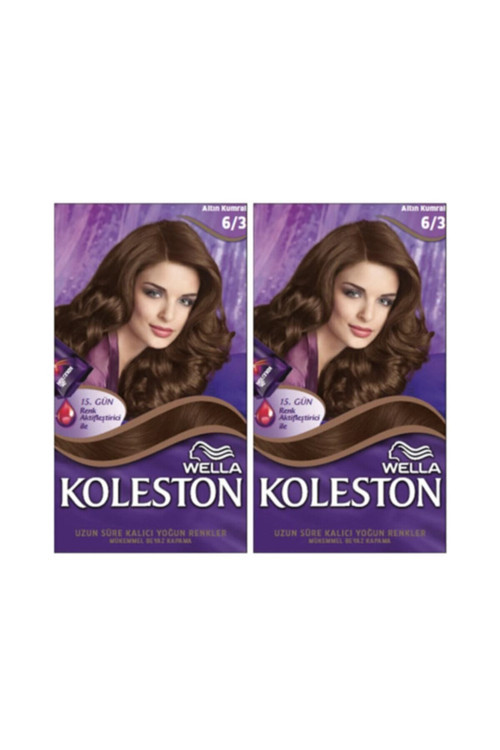 Koleston Kit Saç Boyası 6/3 Altın Kumral X 2 Adet