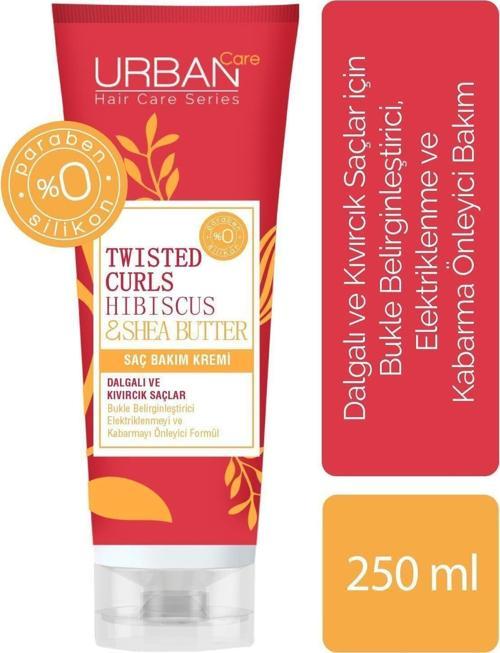 Hibiscus&Shea Butter Kıvırcık Ve Dalgalı Saçlara Özel Saç Bakım Kremi-250 Ml