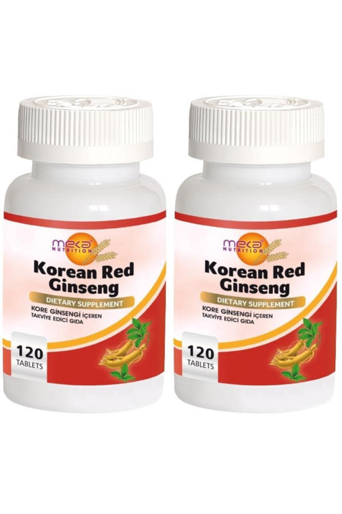 Kırmızı Kore Ginsengi 2x120 Tablet Korean Red Ginseng