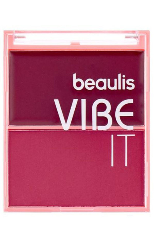 Vibe It Krem & Toz Allık Krem kısmıyla yoğunluk, toz kısmıyla yumuşak bir geçiş sağlar