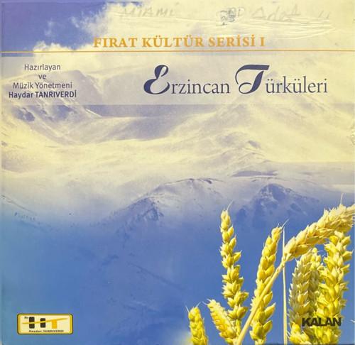 (Plak Değildir CD dir) CD Erzincan Türküleri Double CD