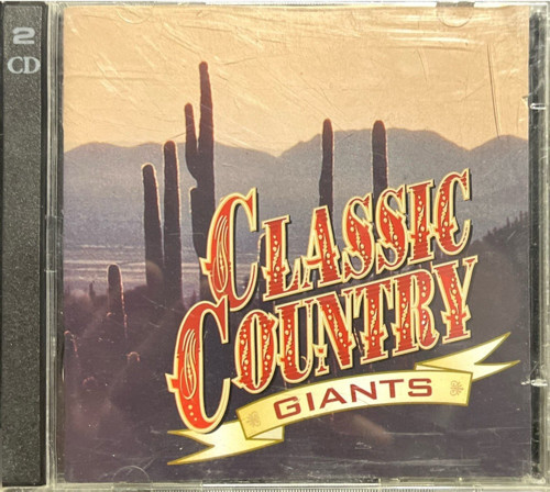 (Plak Değildir CD dir) CD Classic Coutry Giants Double CD