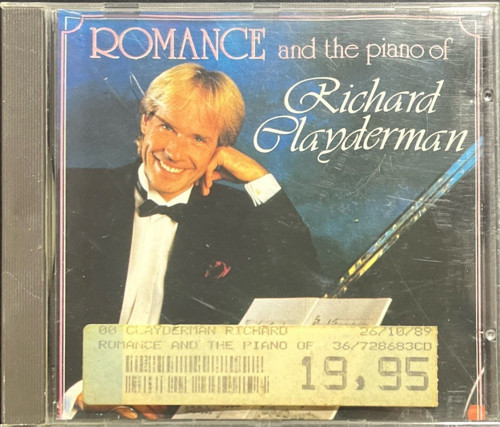 (Plak Değildir CD dir) CD Richard Clayderman Romance CD
