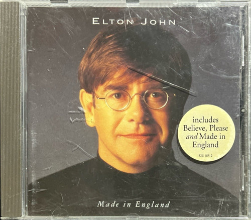 (Plak Değildir CD dir) CD Elton John Made In England CD