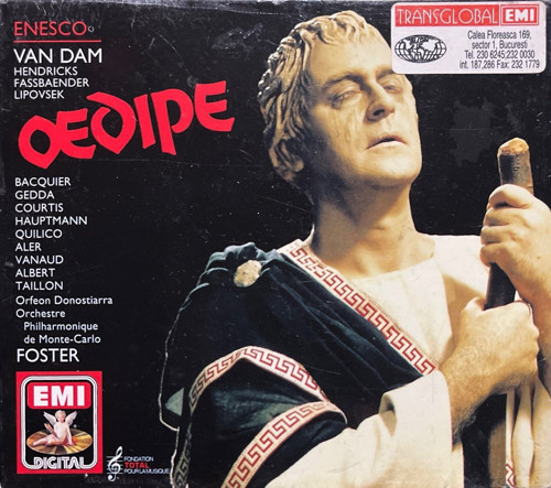 (Plak Değildir CD dir) CD Oedipe Açılmamış Jelatininde Double CD
