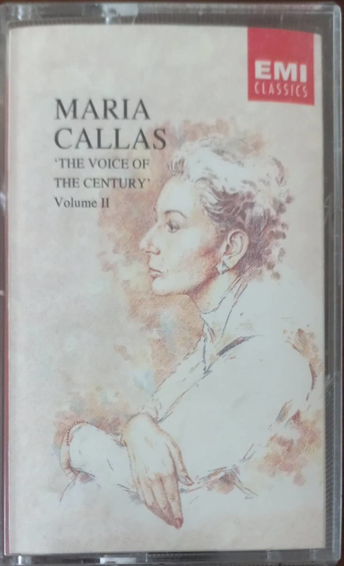 (Plak Değildir KASET tir) Maria Callas The Voice Of The Century Volume II Kaset