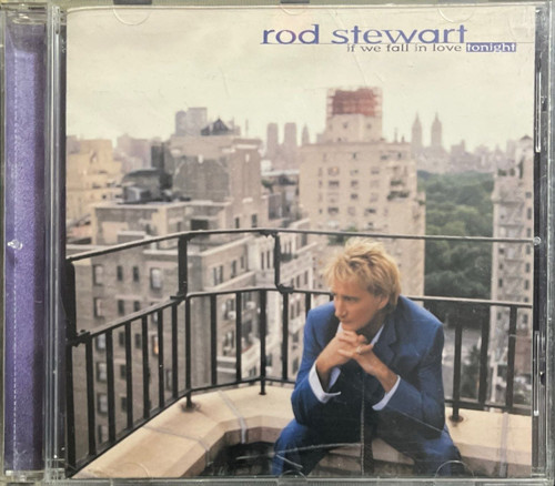 (Plak Değildir CD dir) CD Rod Stewart If We Fall In Love Tonight CD