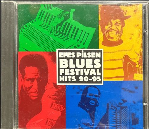 (Plak Değildir CD dir) CD Efes Pilsen Blues Festival Hits 90-95 CD