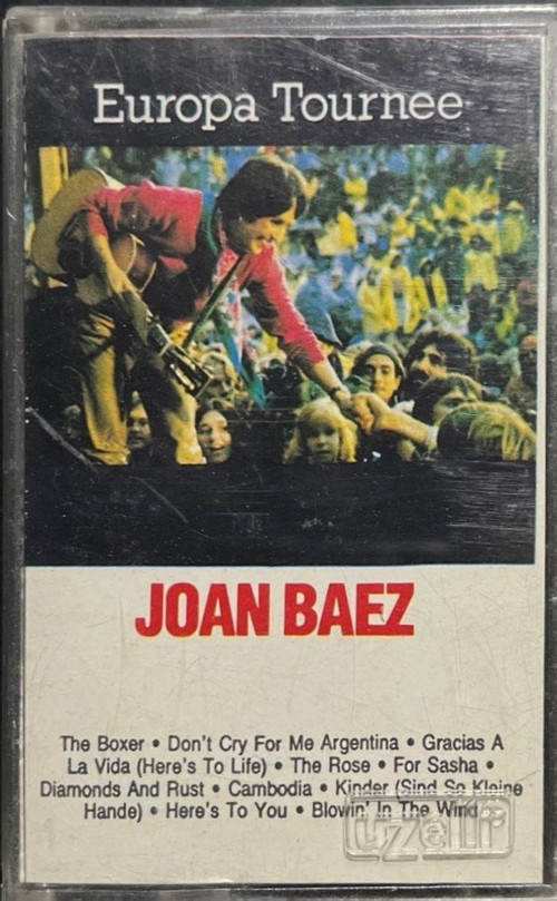 (Plak Değildir KASET tir) Kaset Joan Baez Europa Tournee Kaset