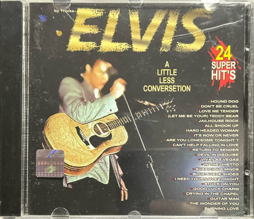 (Plak Değildir CD dir) CD Elvis Presley Elvis A Little Less Conversetion 24 Super Hit's CD