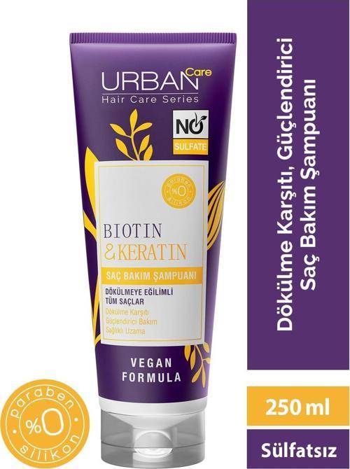 Biotin & Keratin Saç Bakım Şampuanı 250 Ml - Sülfatsız