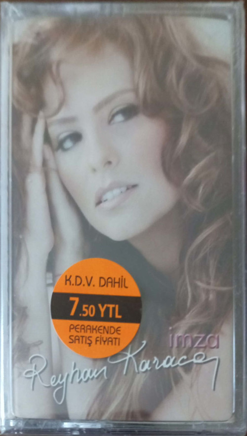 (Plak Değildir KASET tir) Reyhan Karaca İmza Açılmamış Jelatininde Kaset