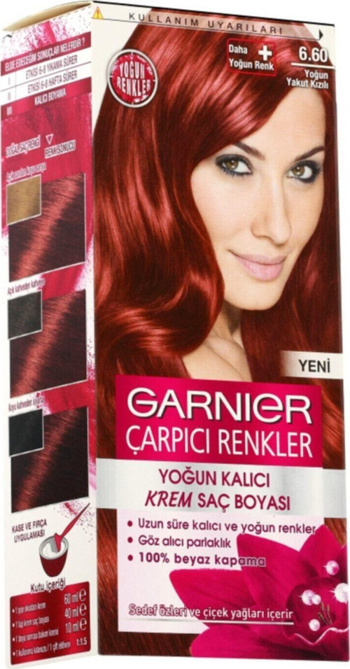 Saç Boyası - Çarpıcı Renkler 6.6 Yoğun Yakut Kızılı 3600541137028