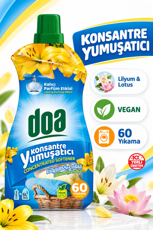 Konsantre Yum. Lili Lotus Çiçeği / 1500 Ml