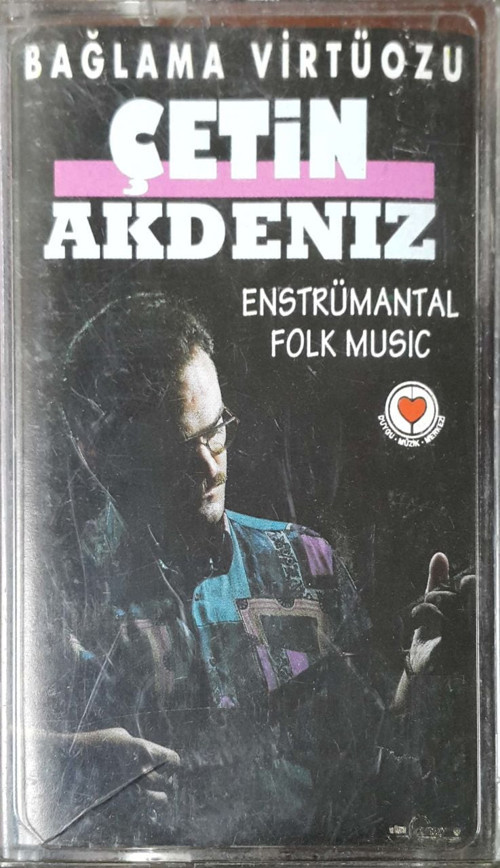 (Plak Değildir KASET tir) Çetin Akdeniz Bağlama Virtüozu Enstrümantal Folk Music Kaset