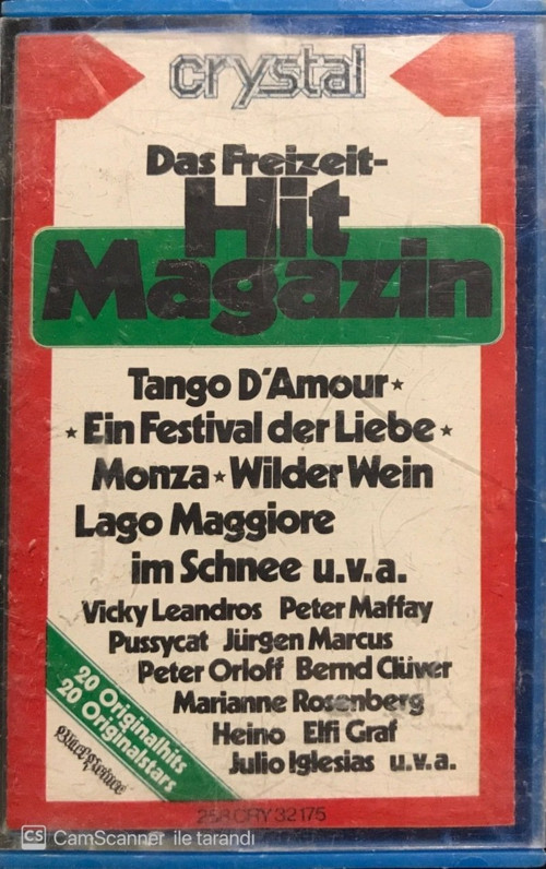 (Plak Değildir KASET tir) Crystal Hit Magazin KASET