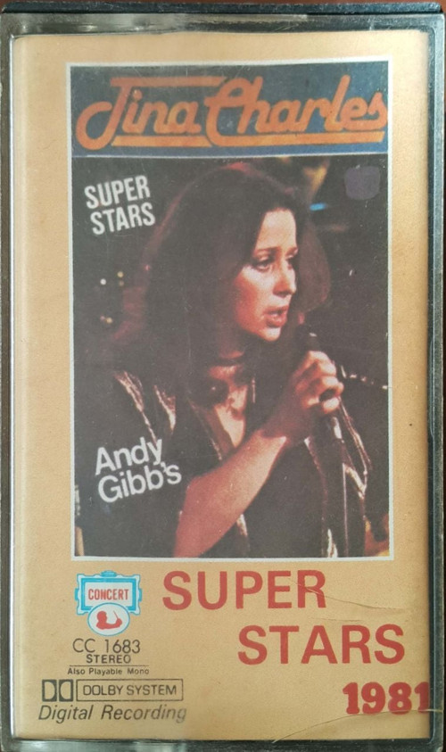 (Plak Değildir KASET tir) Super Stars 1981Tina Eharles Kaset