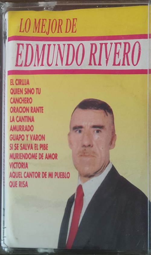 (Plak Değildir KASET tir) Lo Mejor De Edmundo Rivero Kaset