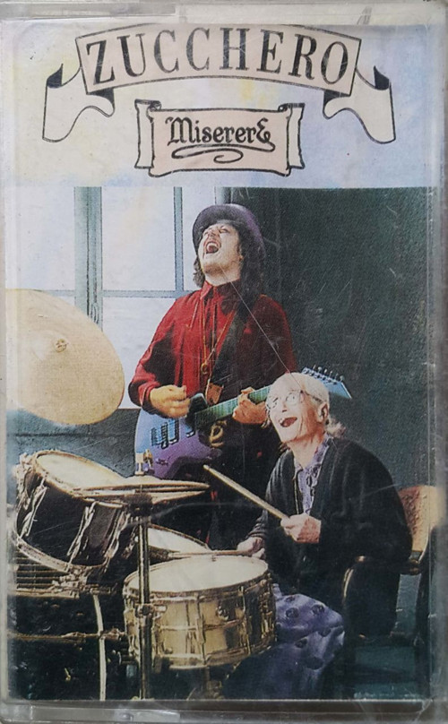 (Plak Değildir KASET tir) Zucchero Miserere Kaset