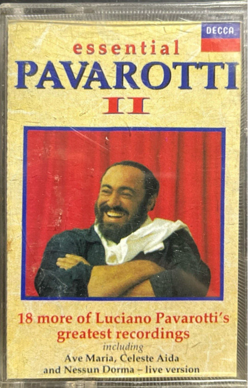 (Plak Değildir KASET tir) Kaset Essential Pavarotti II Kaset