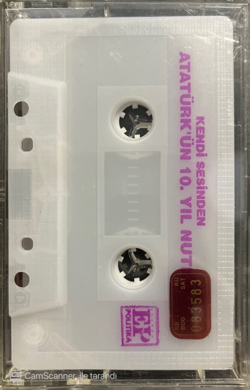 (Plak Değildir KASET tir) Kendi Sesinde Atatürk'ün 10. Yıl Nutku Kaset