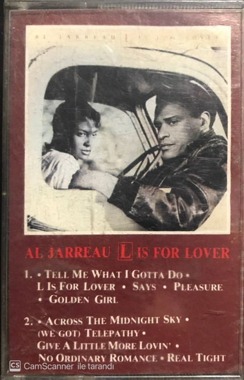 (Plak Değildir KASET tir) Al Jarreau L is For Lover KASET