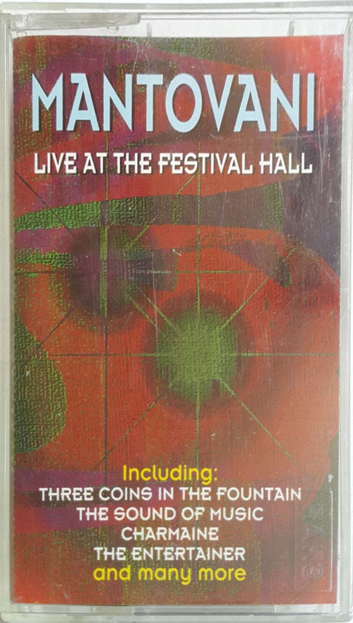 (Plak Değildir KASET tir) Mantovani Live At The Festival Hall Kaset