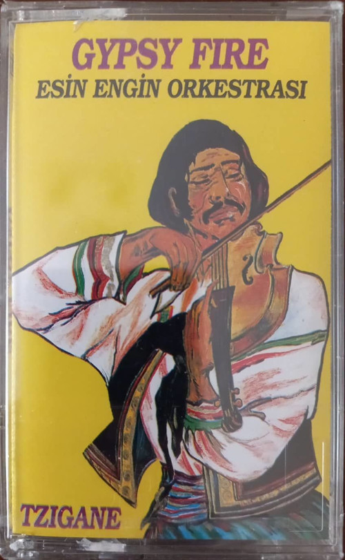 (Plak Değildir KASET tir) Gypsy Fire Tzigane Esin Engin Orkestrası Açılmamış Jelatininde Kaset