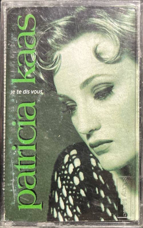 (Plak Değildir KASET tir) Kaset Patricia Kaas Je Te Dis Vous Kaset