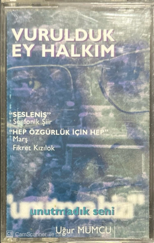 (Plak Değildir KASET tir) Vurulduk Ey Halkım Uğur Mumcu Kaset