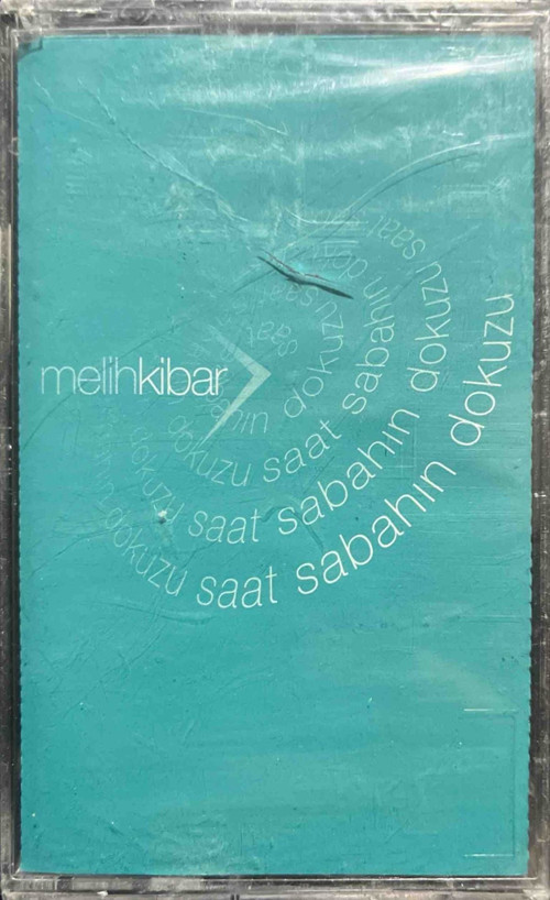 (Plak Değildir KASET tir) Açılmamış Jelatininde Melih Kibar Saat Sabahın Dokuzu Kaset