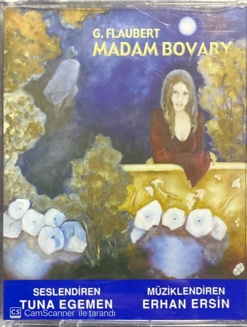 (Plak Değildir KASET tir) G. Flaubert Madam Bovary 4 Kaset Açılmamış Jelatininde Kaset