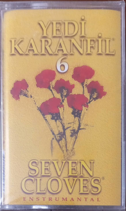 (Plak Değildir KASET tir) Yedi Karanfil 6 Seven Cloves Açılmamış Jelatininde Kaset