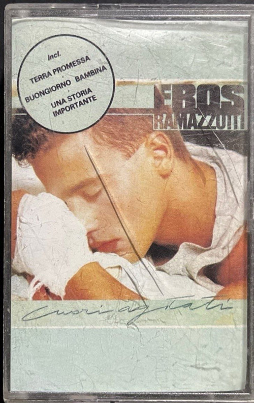 (Plak Değildir KASET tir) Kaset Eros Ramazotti Cuori Agitati Kaset