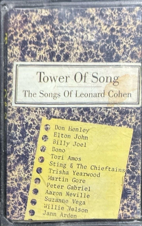 (Plak Değildir KASET tir) Tower Of Song The Song Of Leonard Cohen Kaset