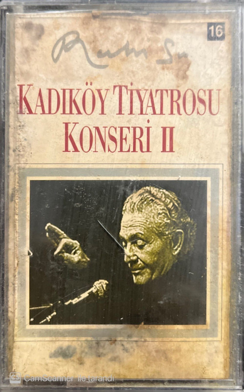 (Plak Değildir KASET tir) Ruhi Su Kadıköy Tiyatrosu Konseri II Kaset
