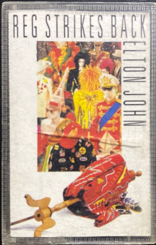 (Plak Değildir KASET tir) Kaset Elton John Red Strikes Back Kaset
