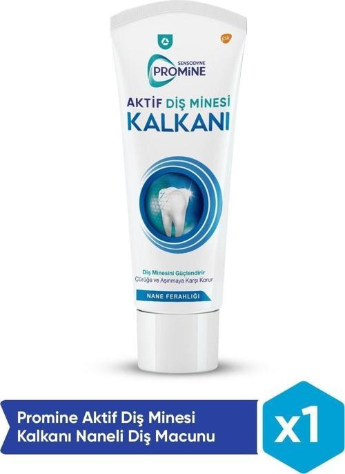 Promine Aktif Diş Minesi Kalkanı Naneli Diş Macunu 75Ml