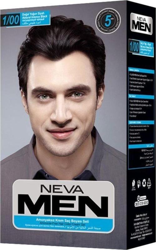 Neva Men 1/00 Natural Intense Black - Yoğun Siyah